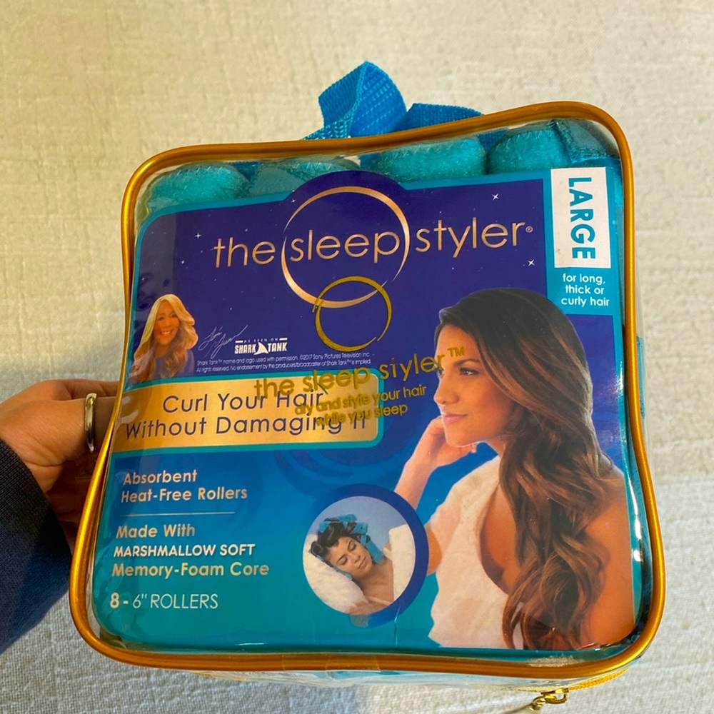 The sleep styler Sleep Curlers Overnight Curls As Seen on TV